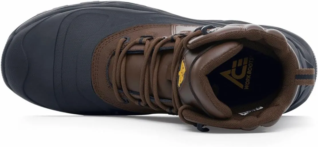 ACE Work Boots Mammoth IV, Men's, Women's, Unisex Composite Toe Work Boots, Slip Resistant, Water Resistant