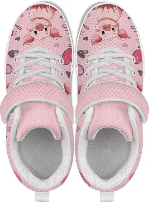 Animals Shoes for Boys Girls Cozy Breathable Barefoot Running Sneaker Lightweight Strap School Athletic Tennis Sneakers for Children/Big Kids/Litter Boys Girls/Toddler
