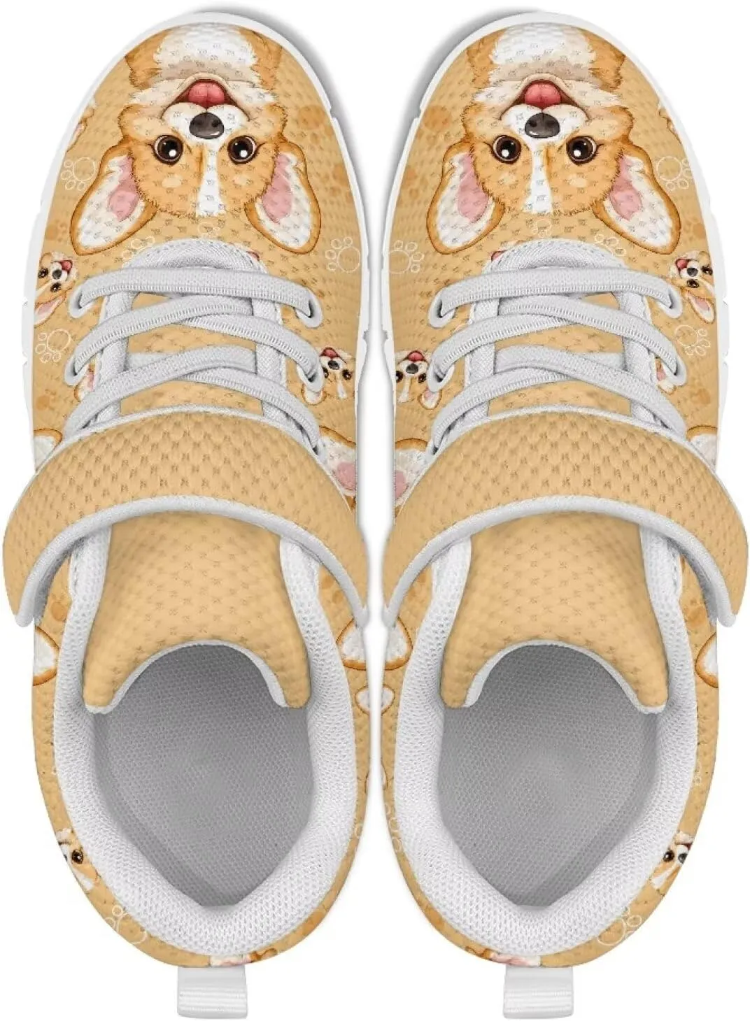Animals Shoes for Boys Girls Cozy Breathable Barefoot Running Sneaker Lightweight Strap School Athletic Tennis Sneakers for Children/Big Kids/Litter Boys Girls/Toddler