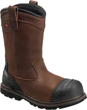Avenger Work Boots Hammer A7876 Men's Carbon Toe EH PR Waterproof Wellington Work Boots, 7.5 W