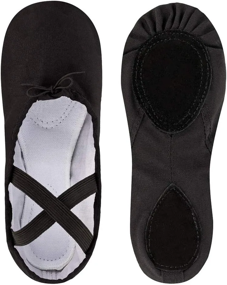 Ballet Canvas Professional Dance Shoes Gymnastics Yoga Shoes Children Adult Flat Shoes