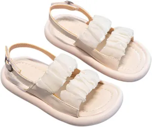 Children's Girls Sandals Summer Mesh Open Toe Shoes with Dresses Daily Wear Slippers Toddler Girl Slipper for Kids