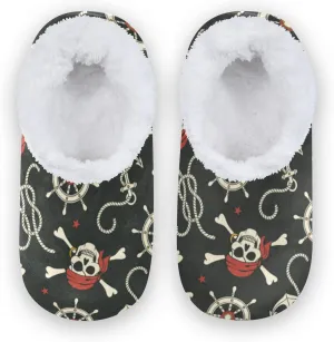 Colofrul Unicorn Flower Kids House Slippers Golden Magic Horse Boys Closed Back Fuzzy Feet Slippers Girls Coral Fleece Slipper Socks No Skid Warm Cozy Home Slippers For Indoor Outdoor Winter Bedroom