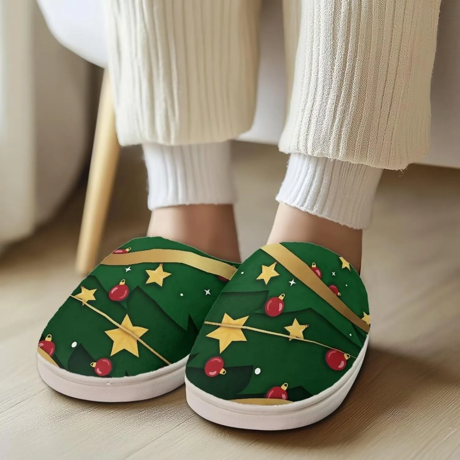 Cotton Slippers Fuzzy Warm Cozy Slippers Non Slip House Slippers For Indoor Outdoor Customized Cotton Slippers House Slippers