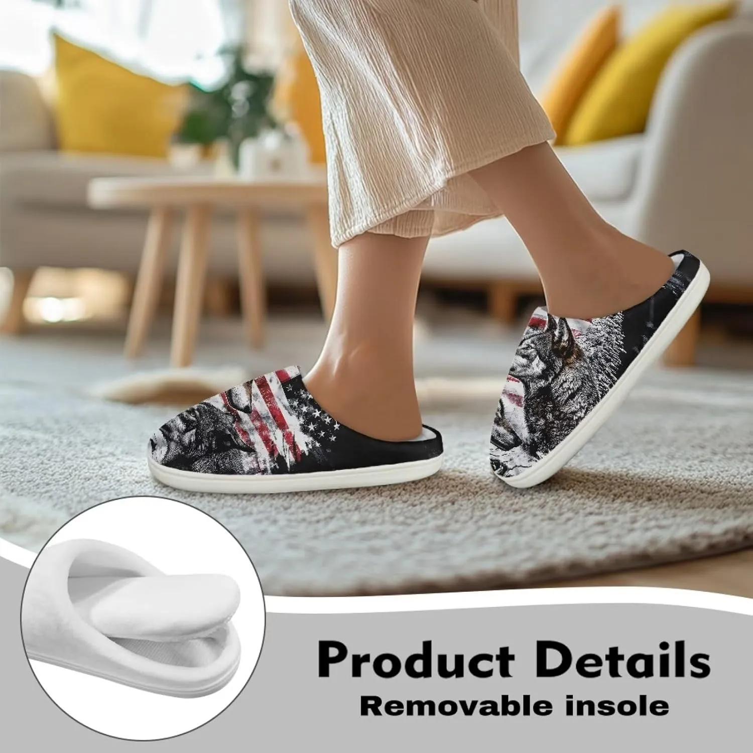 Cotton Slippers Slip House Slippers For Indoor Outdoor Customized Cotton Slippers Unisex Cotton Slippers