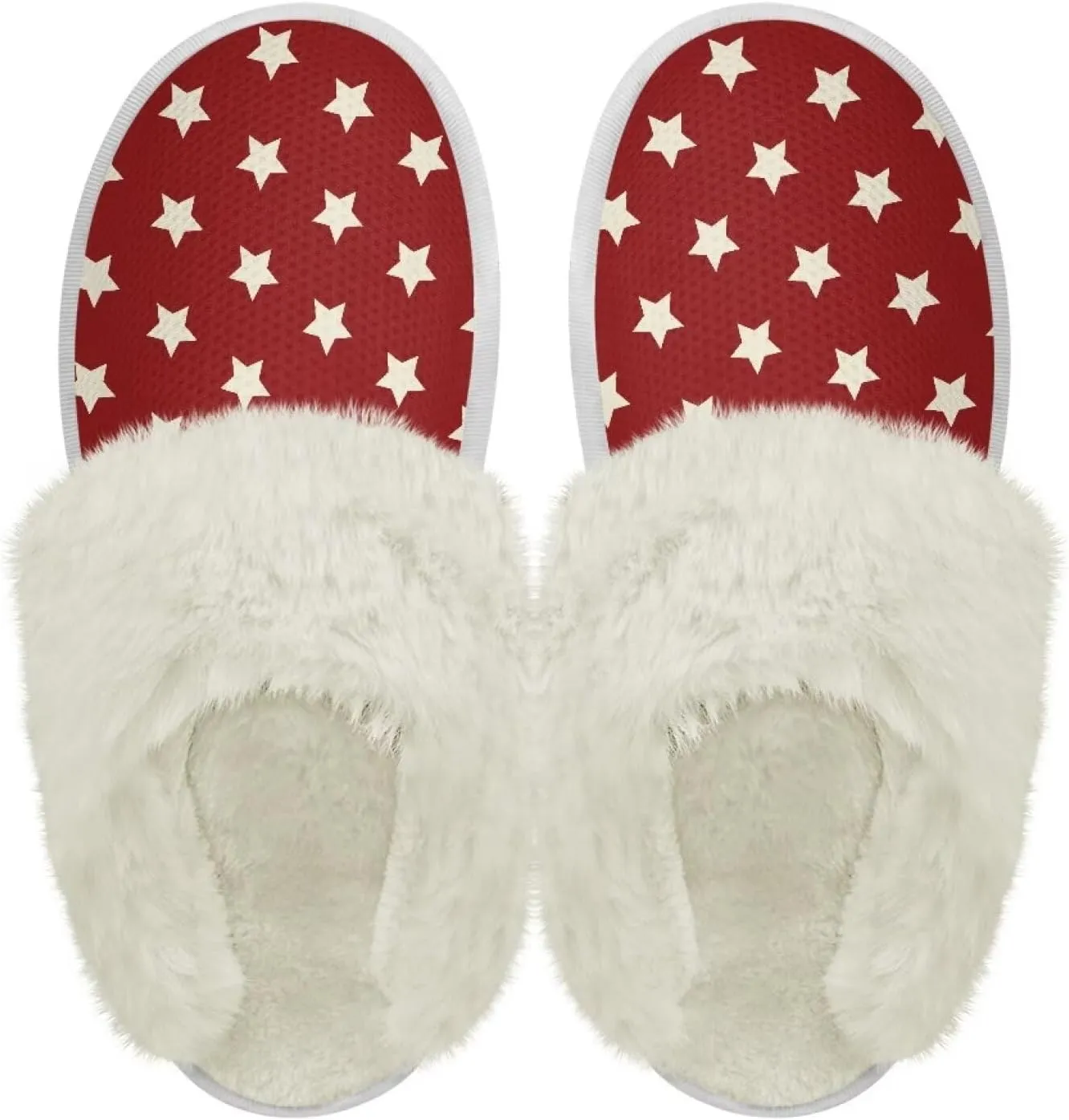 Cotton Slippers With Fluffy Edges House Slippers For Indoor Outdoor Cotton Slippers Unisex Cotton Slippers