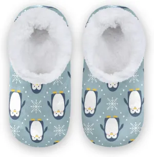 Cute Koala Bear Kids House Slippers Rainbow Flower Boys Closed Back Fuzzy Feet Slippers Girls Coral Fleece Slipper Socks No Skid Warm Cozy Home Slippers For Indoor Outdoor Winter Bedroom