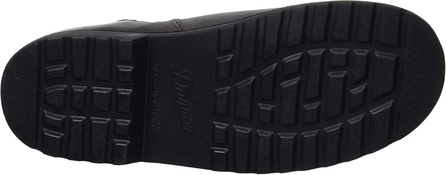 Danner 3 Romeo Work Boots for Men - Full-Grain Leather Slip On Boots with Breathable Mesh Lining and Oil-Resistant Traction Outsole, EH Resistant