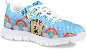 Flashideas Sneaker for Kids Boys Running Tennis Shoes Lightweight Comfortable Breathable Athletic Walking Shoes