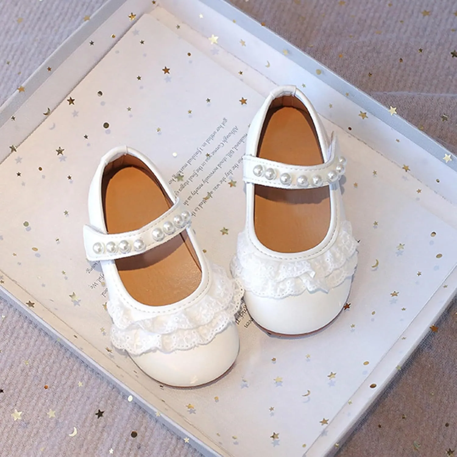 Girls Kids Rubber Sole Open Toe Sandals Summer 𝗟ow Heel Dress Shoes Toddler 𝗣ink Cute Outdoor Dance Loafers Shoes