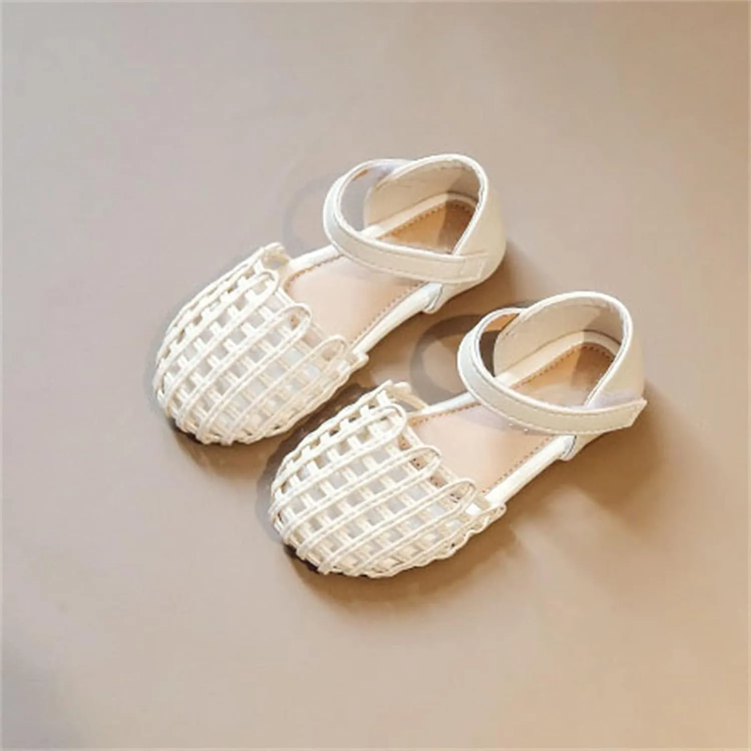 Girls Sandals Grils Dress Shoes Beach Vacation Daily Open Toe Glitter for Little/Big Kids Toddler Winter Boots Toddler (White, 7 Toddler)