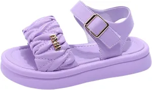 Girls' Sandals Summer Children's Beach Shoes Anti Slip Soft Sole Children's Shoes KIDS Little Girls' White Baby