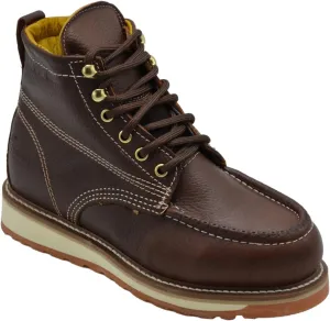 Grand H 827 by Hammer Work Boots for Men - Moc Toe Boots for Men - Men's Industrial & Construction Boots - Lightweight Work Boots - 6" Mens Work Boots - Botas de Trabajo