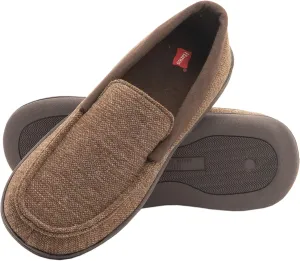Hanes Boys' Comfortsoft Knit Venetian Indoor/Outdoor Moccasin Slipper