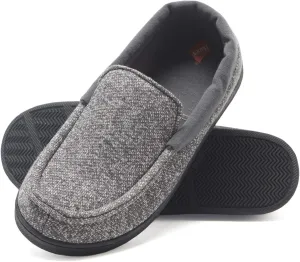 Hanes Boy's ComfortSoft Venetian Indoor/Outdoor Moccasin Slipper