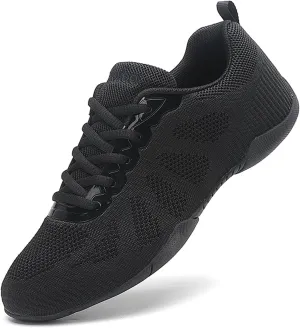 ihinzry Girls' Cheerleading Shoes Cheerleading Dance Shoes Dance Athletic Training Shoes Breathable Super Light Cheer Sneakers for Women Sport Training Tennis Sneakers