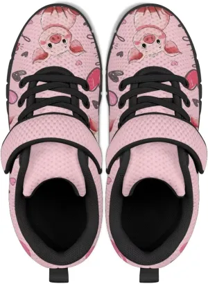 Kids Animals Shoes Comfortable Breathable Hook and Loops Strap Running Shoes for Litter Kids Daily Non-Slip Athletic Outdoor School Sport Sneaker for Big Kids US 11-15
