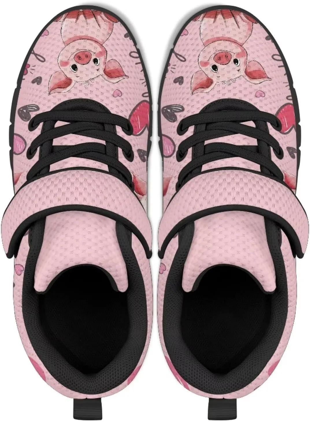 Kids Animals Shoes Comfortable Breathable Hook and Loops Strap Running Shoes for Litter Kids Daily Non-Slip Athletic Outdoor School Sport Sneaker for Big Kids US 11-15