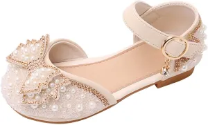 Little Child Girls' Shoes Flat Shoes Girls' Dance Shoes Princess Shoes Little Girls' Glass Casual Toddler Girl Shoes