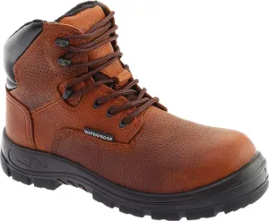 Men's 6051 Poseidon Comp Toe WP 6" Hiker Work Boot,Brow