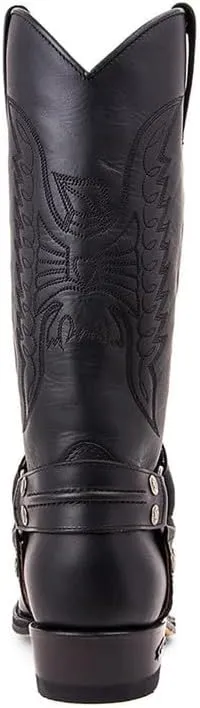 Men's traditional American flag casual British style thick sole wear-resistant thick heel suitable for spring and Fall high boots