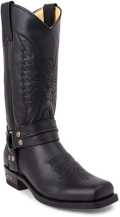 Men's traditional American flag casual British style thick sole wear-resistant thick heel suitable for spring and Fall high boots