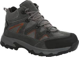 Northside Snohomish Steel Toe Work Boot - Slip Resistant Shoes for Men - Construction Boot with Brushed Rubber Toe Guard and Compression Molded EVA Midsole - Suede and Nylon Upper - Steel Toe Boots