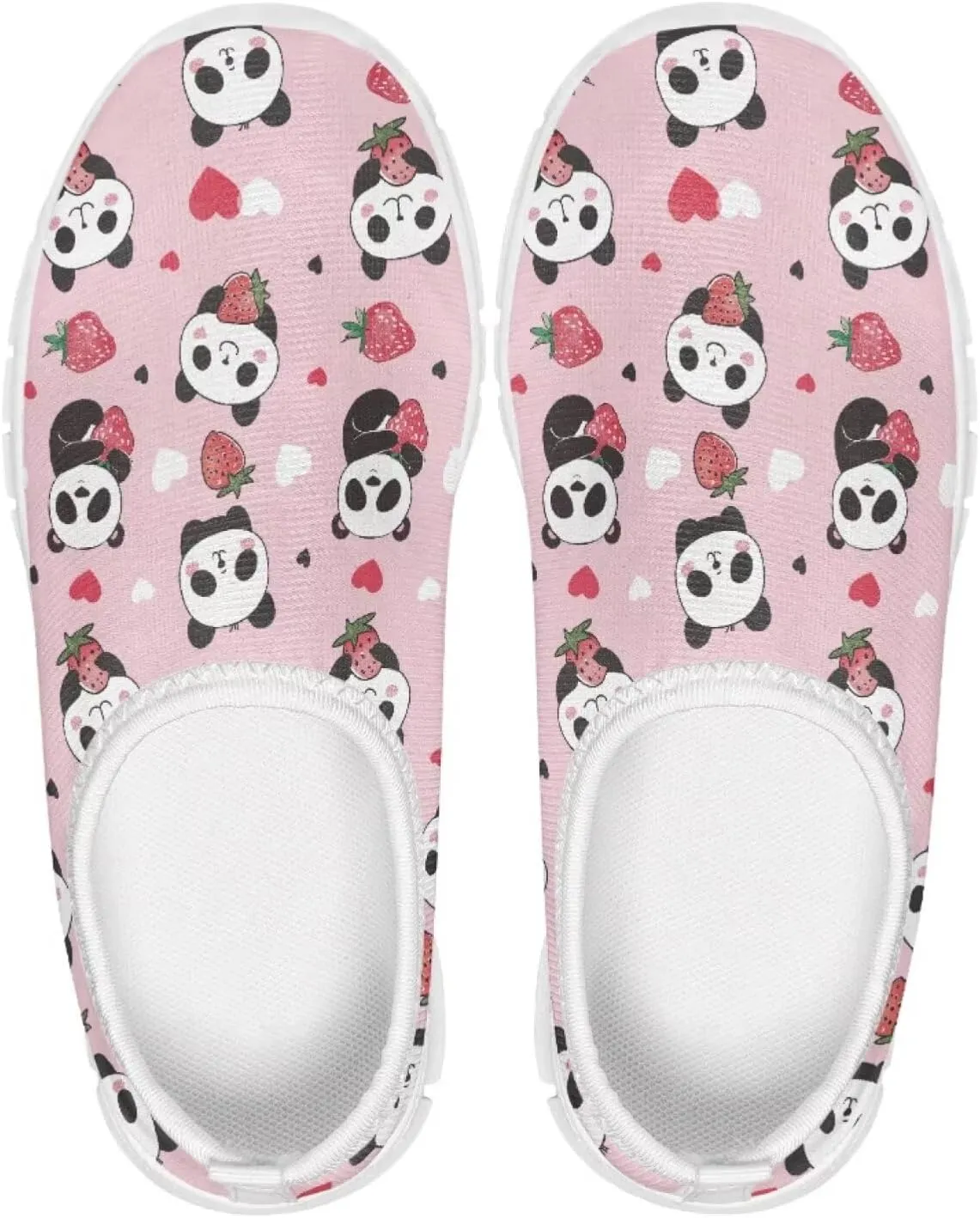 School Shoes for Girls Breathable Mesh Running Sneakers Comfortable Slip on Athletic Tennis Shoe