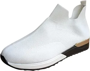 Shoes For Women Sneakers Wide Width Walking Shoes Sock Sneakers Mesh Slip On Lady Girls Jazz Dance Shoes