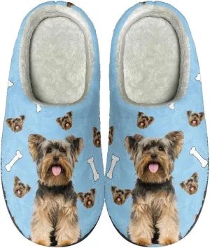 Suobstales Slippers for Women Men Anti-Slip House Sippers Soft Plush Warm Bedroom Shoes, Cozy Indoor Outdoor Slippers