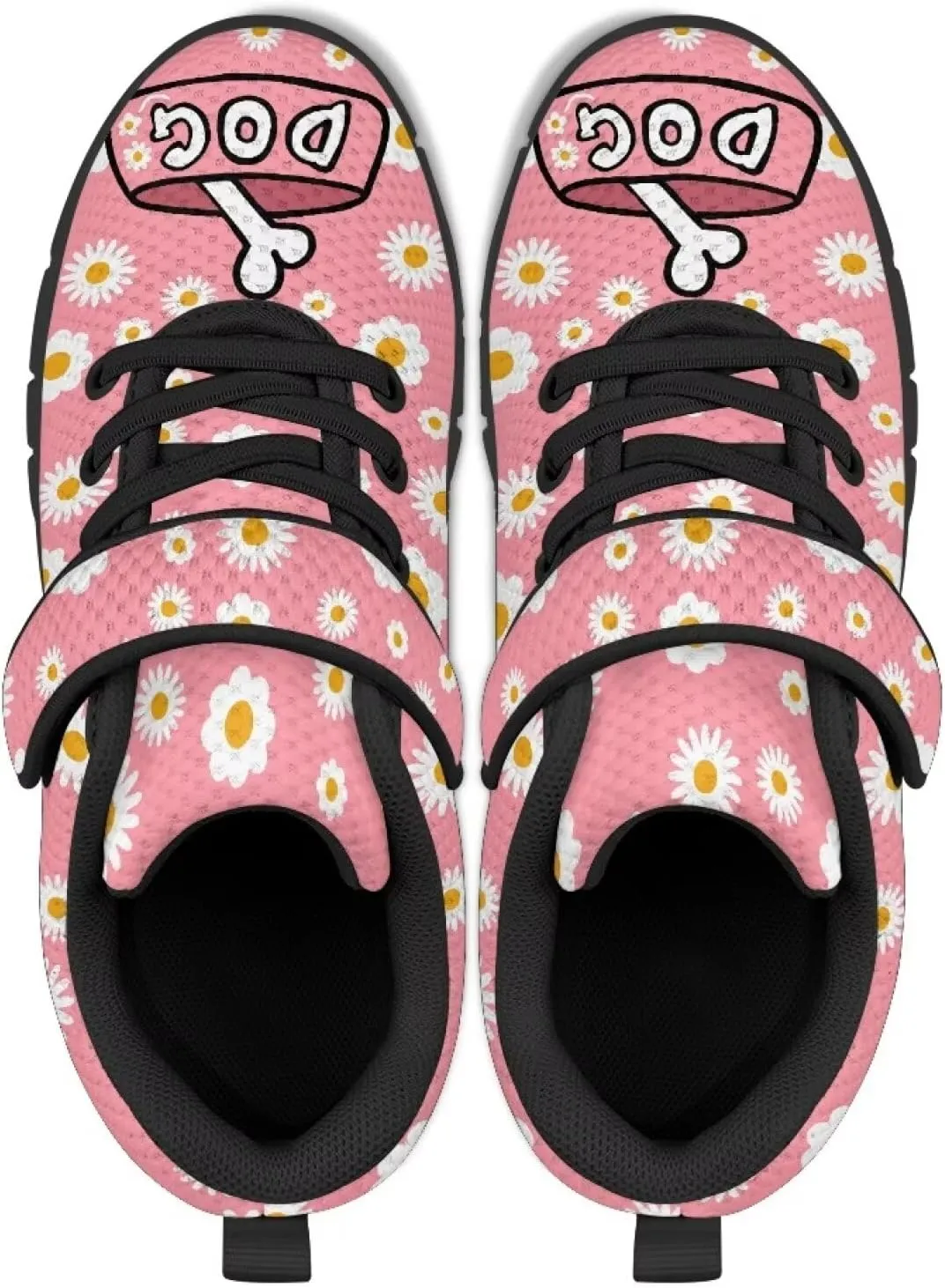 Tennis Shoes for Boys Girls Slip On Strap Athletic Running Shoes Sneaker Wide Barefoot School Sneakers for Children/Big Kids/Toddler US 11-15