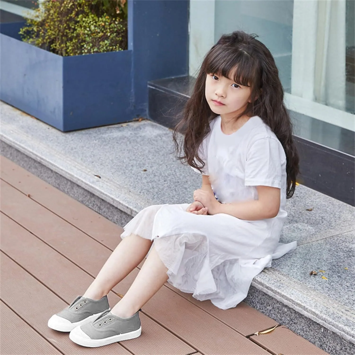 Toddler Shoes Children's Canvas Shoes Breathable Boys' and Girls' Shoes Indoor Children's Shoes Rubber Sole Shoes