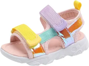 Toddler White Sandals Kids Sneakers Girls Lace Shoes Fashion Shoes Non Slip Breathable Nude Boots Toddler Sandals