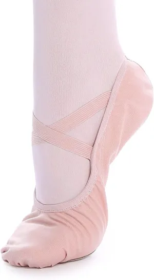 TXJ Sports Ballet Shoes for Women Girls, Women's Ballet Slipper Canvas Dance Shoes Split Sole Yoga Dance Flats