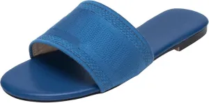 Women's Embroidered Band Sandals Open Toe Flat Sandals Summer Shoes