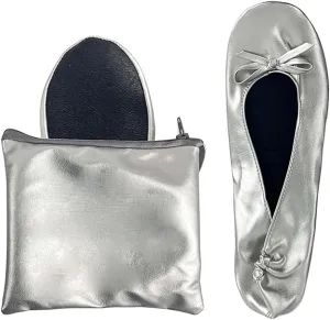 Women's Foldable Dance Shoes Ballet Flats
