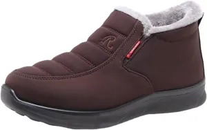 Women's Winter Boots Waterproof Boots Fleece Insulated Boots Platform Winter Work Boots for Women Womens Work Boots