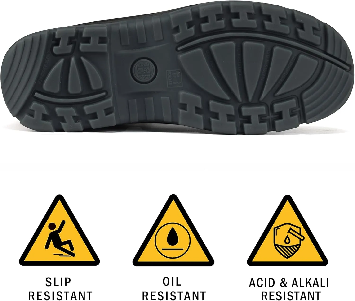 Work Boots for Men, 6" Soft Toe Water Resistant Non-slip Anti-puncture Lightweight Mens Work Boots, Durable, Breathable