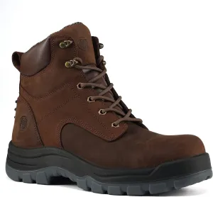 Work Boots for Men, 6" Soft Toe Water Resistant Non-slip Anti-puncture Lightweight Mens Work Boots, Durable, Breathable